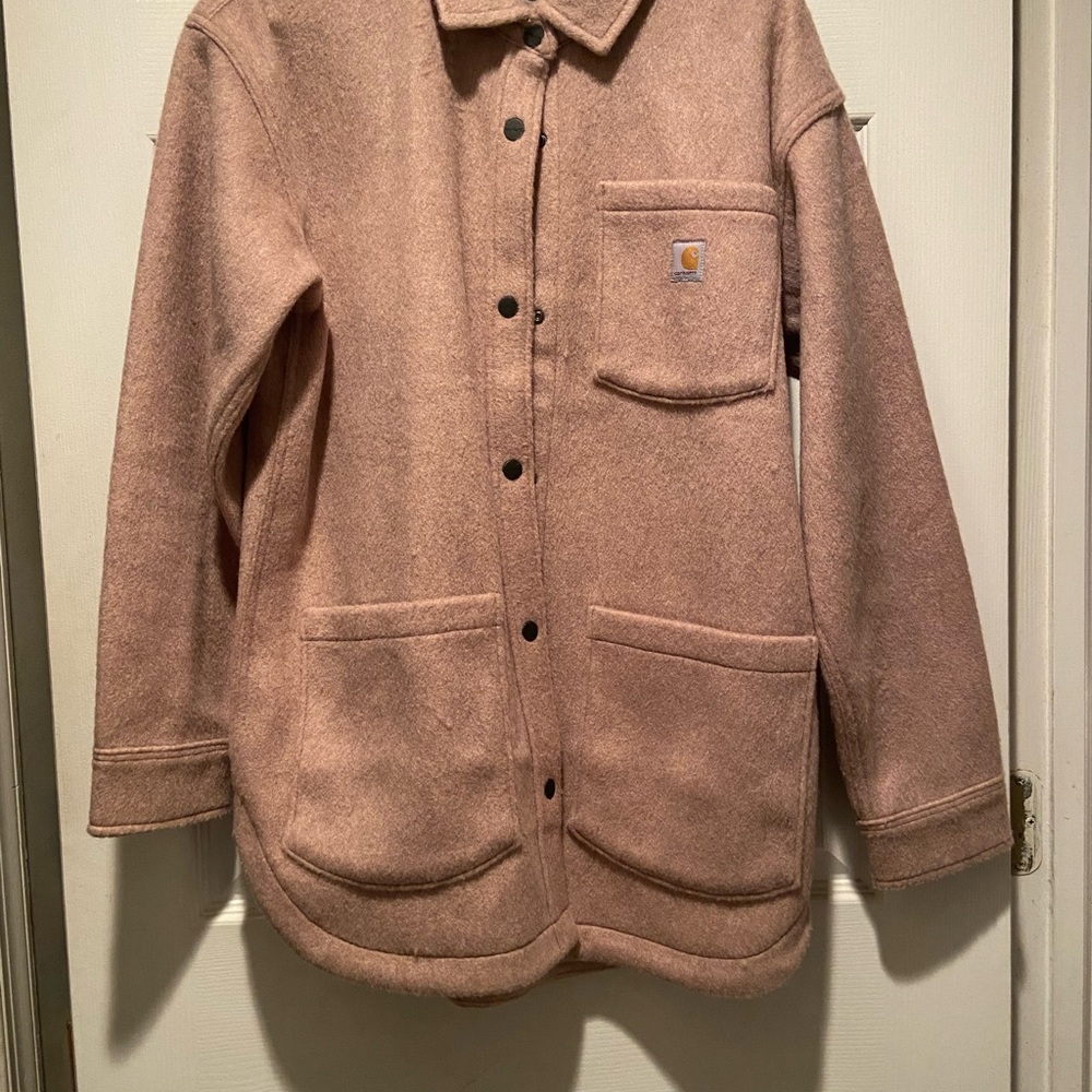 Carhartt Blush Pink Fleece Jacket